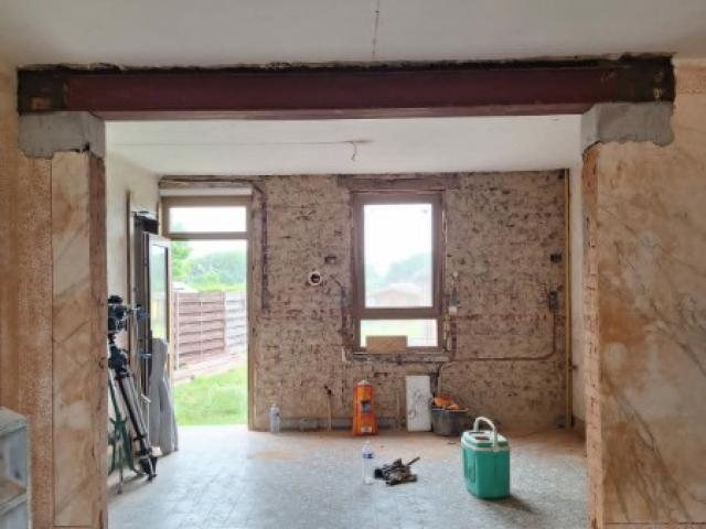 Ouverture d'une baie