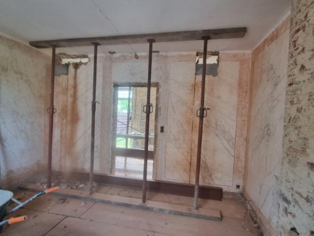 Ouverture d'une baie